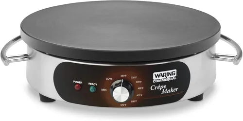 Miniatura 7 de Waring Crepera comercial WSC165BX, 208V, acero inoxidable, plateado