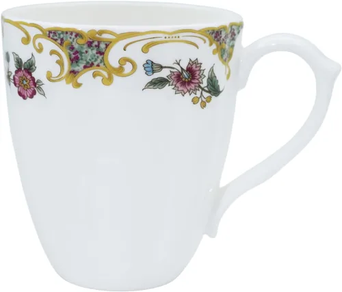 Miniatura 10 de Tazas de Café Lindas de 14oz para Mujeres Tazas Lindas Porcelana de Hueso Taza de Café Floral Tazas de Té para Mamá Mujeres Regalos de Cumpleaños