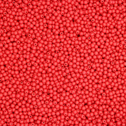 Miniatura 10 de 400 cuentas sueltas redondas de acrílico blanco con agujero de 0.067 in, cuentas a granel de 0.315 pulgadas para pulseras, collares, aretes