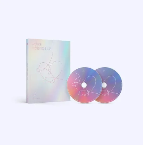 BigHit BTS - Love Yourself Respuesta [S ver.] 2CD+Tarjeta fotográfica+póster plegado [Regalos de Kpop Market Store: 10 fotos, 4 tarjetas