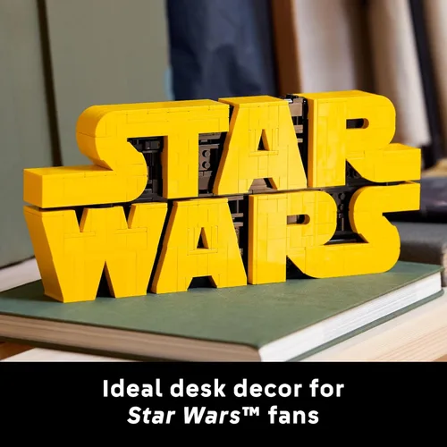 Miniatura 6 de LEGO Star Wars Logo de Star Wars construido con ladrillos – Bloques de construcción para adultos de 18+ – Idea de regalo de Star Wars