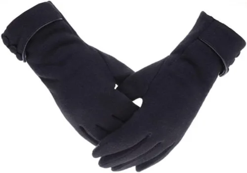 Miniatura 24 de Tomily - Guantes de forro polar para mujer con pantalla táctil