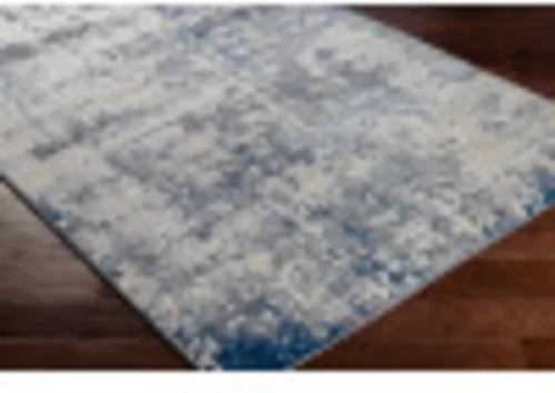 Miniatura 5 de Livabliss Doria - Alfombra abstracta moderna de 6'7" x 9'6", carbón/azul oscuro