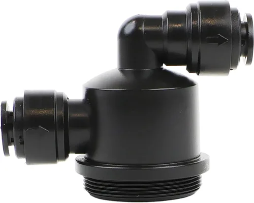 Miniatura 5 de NeoFit Filtro de Acetal Negro Tubo de 0.315 in Filtración en línea duradera y fiable Reduce las partículas para un flujo limpio en sistemas