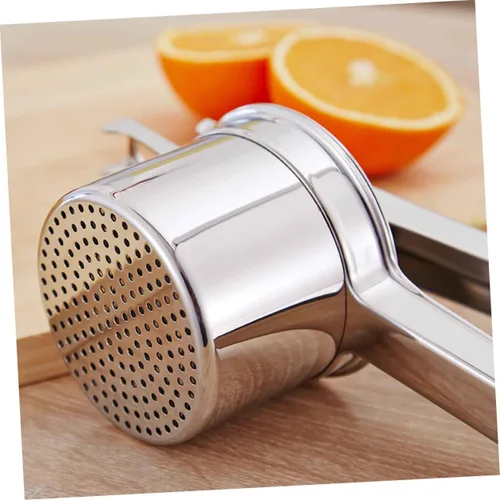 Miniatura 9 de Cabilock Exprimidor manual de limón de acero inoxidable con mango largo para apretar sin esfuerzo y fácil limpieza para chefs caseros y cocinas