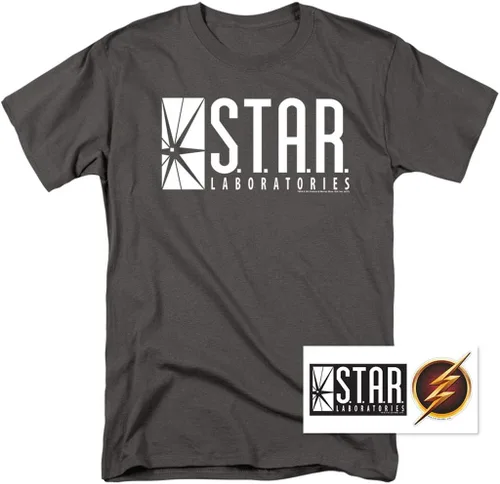 Miniatura 2 de Popfunk Classic Flash Star Labs Superhero S.T.A.R. Laboratories - Camiseta