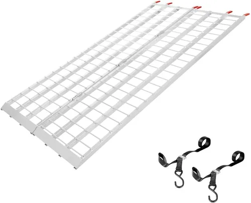 Miniatura 7 de Black Widow - Rampa de carga para cuatrimotos IBF-9444 ATV (Rampa de aluminio para cuatrimotos extra larga, plegable en dos)