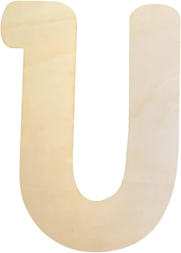 Miniatura 26 de Letras de madera grandes S, letras de madera grandes de 12 pulgadas, letras de madera sin terminar para decoración de pared, manualidades, tablero