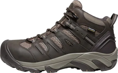 Miniatura 7 de Botas de trabajo impermeables con puntera de acero de altura media Lansing Mid para hombre, de KEEN Utility Mantillo/Shitake