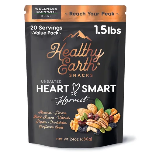 Miniatura 9 de Nueces Mixtas Sin Sal Mezcla de Frutos Secos Mezcla de Frutos Secos sin Cacahuetes Aperitivos Gourmet, Aperitivos de Proteína, Sin Gluten, Sin