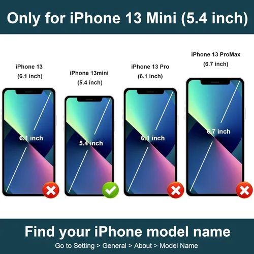 Miniatura 2 de Folosu Funda compatible con iPhone 13 Mini con soporte para tarjetas, rotación de 360°, soporte de anillo de dedo con función atril, protección Azul