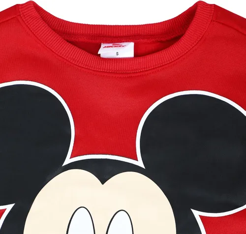 Miniatura 3 de Disney Mickey Mouse Conjunto de sudadera y pantalones para niños pequeños y niños de preescolar