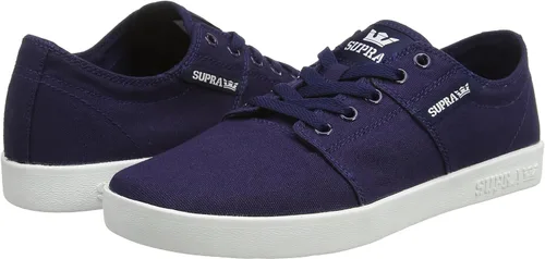 Miniatura 6 de Supra Stacks II - Tenis para hombre, color azul marino y blanco