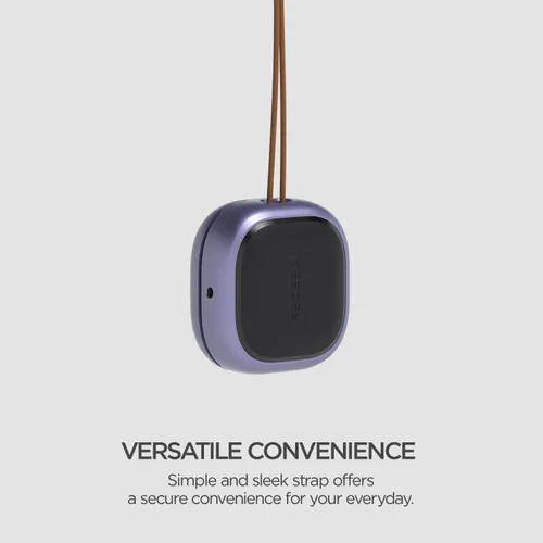 Miniatura 3 de VRS Design Funda moderna para Galaxy Buds (2023, 2022, 2021, 2020), color morado