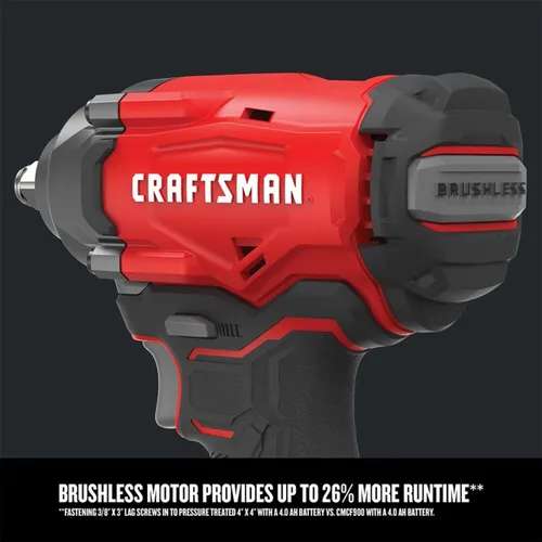 Miniatura 3 de CRAFTSMAN V20 - Pistola sacatuercas inalámbrica (CMCF900M1)