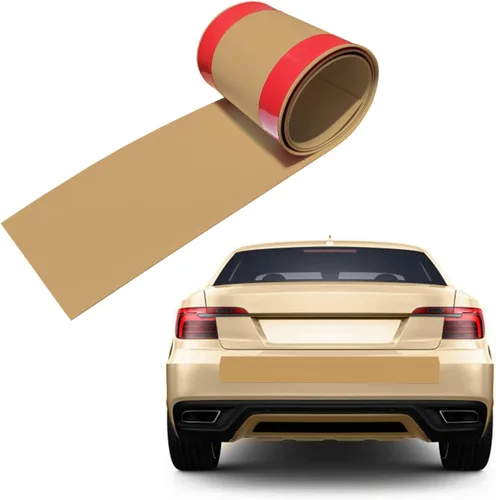 Rubber Bond Protectores de parachoques de auto para bricolaje, 6 x 48 pulgadas, resistentes protectores de parachoques de goma autoadhesivos para