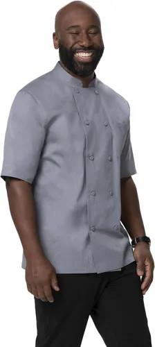 Miniatura 5 de Chef Works Abrigo de chef Montreal Cool Vent para hombre