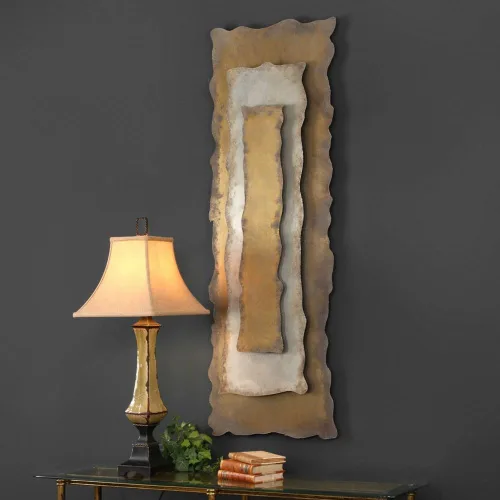 Miniatura 5 de Uttermost Jaymes - Arte de pared de metal alto de 60 1/4