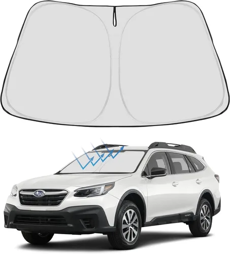 Miniatura 268 de Proadsy Parasol para parabrisas actualizado 2025, ajuste personalizado Dodge RAM 1500 2Dr 2019-2024 2025, 4 capas, plegable, protector de parasol