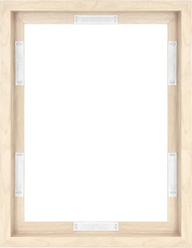 Miniatura 34 de MCS Marcos flotantes para lienzo de 12 x 12 pulgadas, marco cuadrado de madera natural para lienzos terminados, para pared vertical y horizontal