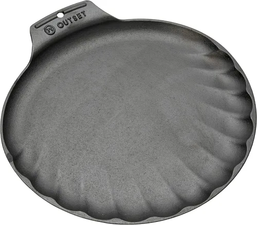 Miniatura 7 de Outset 76376 Sartén Parrilla y para Servir de Hierro Fundido con Forma de Pez, Negro, 18.9 x 7.28 x 0.98 pulgadas