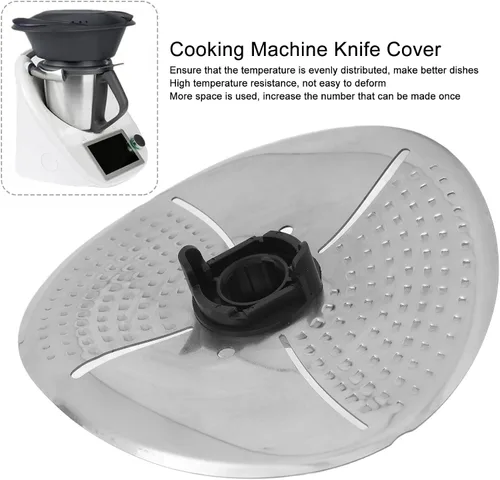 Miniatura 7 de Cubierta de la cuchilla de la máquina de cocina, cortador de acero inoxidable conveniente para TM5 TM6 TM31