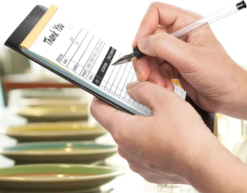Miniatura 2 de Libro de recibos con cartón de 2 partes sin carbono, formularios de pedido para pequeñas empresas