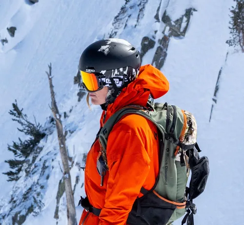 Miniatura 5 de Giro Revolt Gafas de esquí – Gafas de snowboard para hombres, mujeres y jóvenes con 1 lente VIVID y 1 transparente – Antivaho – OTG
