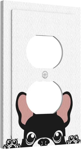 Miniatura 84 de Placa de pared decorativa con hojas de palmera tropicales de oro blanco, hoja de plátano, doble interruptor de luz de palanca decorativa, placa
