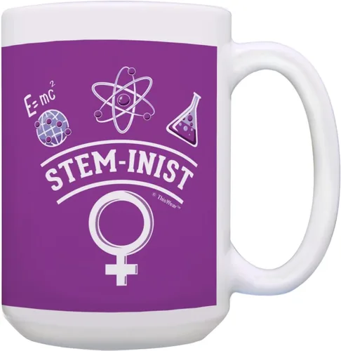 Miniatura 8 de Mujeres en la ciencia STEMinist Feminist Ciencia Mujer Mujer Profesora de Ciencias Regalos Mujer Ingeniera Regalo Taza de Café Taza de Té