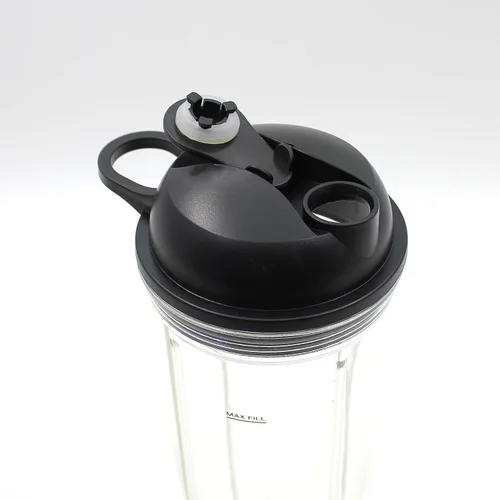 Miniatura 4 de Vaso de piezas de repuesto con tapa To-Go, compatible con NutriBullet Blender Combo, NutriBullet Pro 1000 y NutriBullet Select 2.0 (24 onzas con asa)
