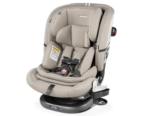 Peg Perego Primo Viaggio - Asiento convertible todo en uno para automóvil, recién nacido hasta más de 10 años, 5-120 libras, altura ajustable y
