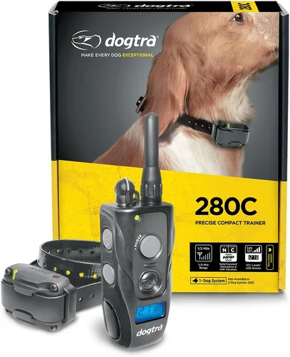 Miniatura 12 de Dogtra Collar de Entrenamiento 280X con Control Remoto [Nueva Edición] 10 libras+, Alcance de 1/2 Milla, Luz LED, 100 Niveles de Control Preciso
