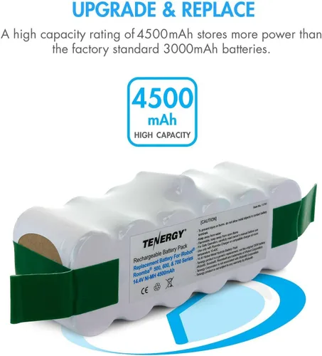 Miniatura 2 de Batería de repuesto Tenergy para iRobot 500