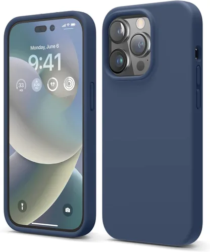 Miniatura 17 de elago Compatible con Funda para iPhone 14 Pro, Funda de Silicona Líquida, Cubierta Protectora de Cuerpo Completo, A Prueba de Golpes, Funda Delgada