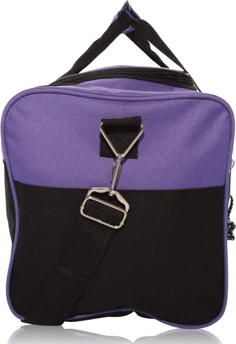 Miniatura 3 de DALIX - Bolsa deportiva para gimnasio y viajar de 19pulgadas, color negro, rojo, rosa, morado, azul marino, gris y azul, Púrpura), DF-019-Purple