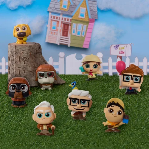 Miniatura 3 de Disney Doorables - Colección Peek de Blancanieves, juguetes para rellenar cestas de Pascua, regalos para calcetines navideños, regalos y presentes