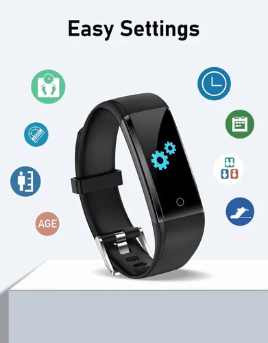 Miniatura 4 de GRV Reloj con podómetro Bluetooth, no necesita teléfono, contador de pasos, calorías, rastreador de sueño para caminar, correr, para hombres