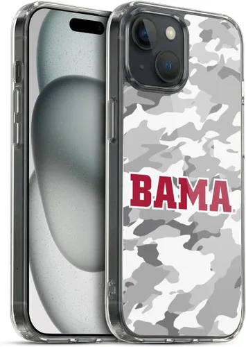 Miniatura 147 de Head Case Designs Funda de gel suave con licencia oficial de la Universidad de Alabama UA Collage compatible con Apple iPhone 13 Pro Max
