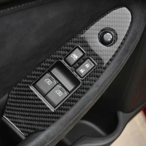 Miniatura 5 de 8 piezas de fibra de carbono interior cubierta decorativa completa para Nissan 370Z 2009-2020