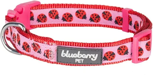 Miniatura 8 de Blueberry Pet 10+ Patrones Zoo Fun Collar de perro Llamas felices