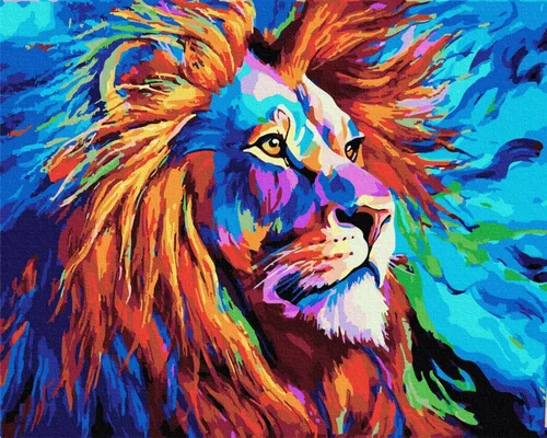 Miniatura 9 de KOMI Wolf Paint by Numbers Kit for Adults with Frame, Adults Paint by Number Kits on Framed Canvas Kids Painting by Number Kit Adult Crafts Kits for