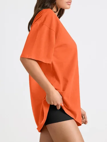 Miniatura 21 de Trendy Queen - Camisetas de entrenamiento de moda para mujer, camisetas atléticas de manga corta para verano y primavera, disponibles en tallas