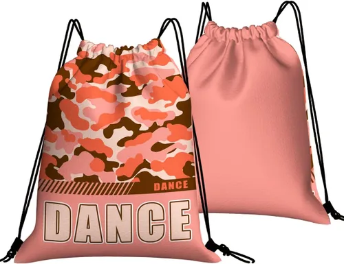 Miniatura 71 de Mochila con cordón impermeable para gimnasio, bolsas con cordón, bolsa de cuerda deportiva, mochila de camuflaje, Bolsas con cordón Cheer - Bolsas