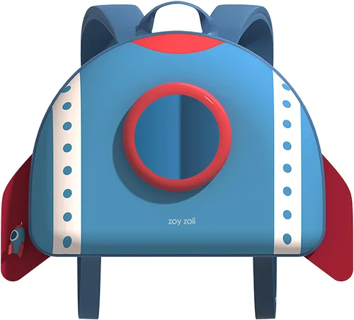 zoy zoii Mochila para niños, linda mochila para niños pequeños, bolsa de viaje preescolar, mochila casual para niñas y niños, B8 acorazado, 11.4 x