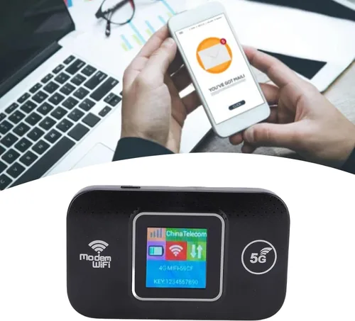 Miniatura 3 de Asixxsix 5G LTE móvil Hotspot router alta velocidad 300Mbps 4G LTE viaje portátil WiFi conecta hasta 12 dispositivos