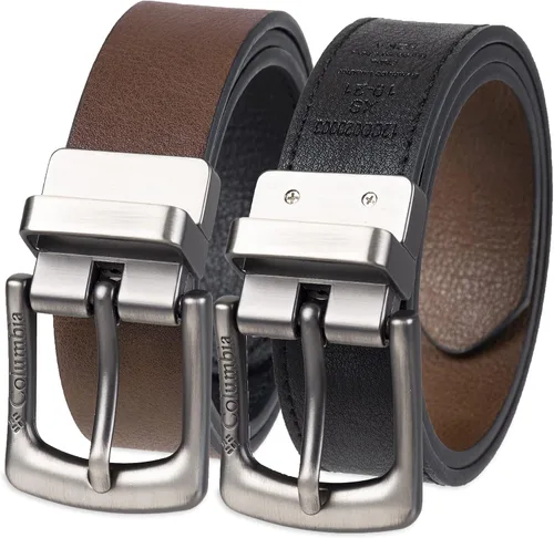 Miniatura 6 de Columbia Cinturón reversible para niños, correa clásica de 1 pulgada de ancho para la escuela, casual y ropa de vestir