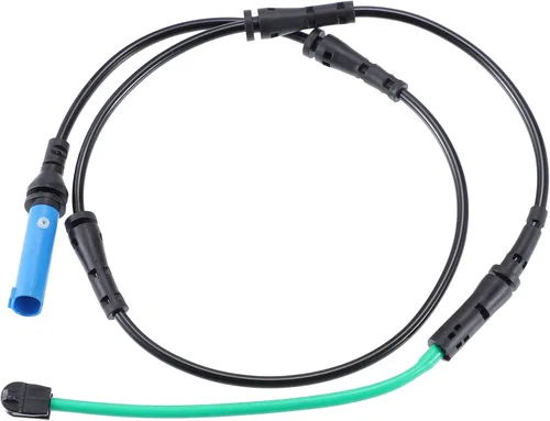 ACROPIX Sensor de pastillas de freno de coche Pastillas de freno de disco trasero Sensor indicador de desgaste apto para BMW 530i - Paquete de 1