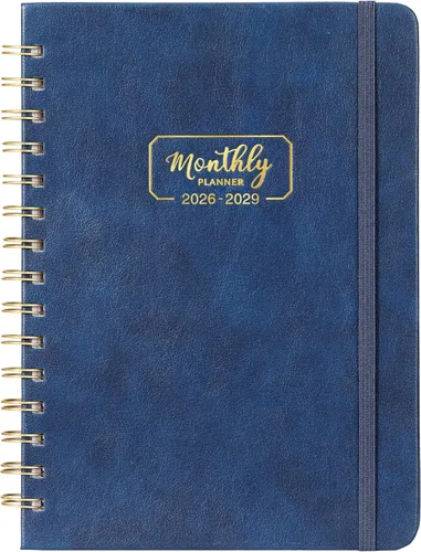 Miniatura 9 de Agenda mensual 2026-2028, agenda mensual de 3 años 2026-2028, enero 2026 a diciembre 2028, calendario de 36 meses con tapa dura, bolsillo