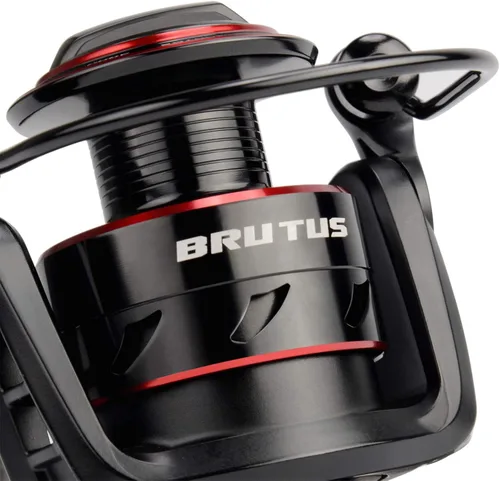 Miniatura 3 de KastKing Brutus Spinning Reel, Freshwater Spinning Fishing Reels, Graphite Frame, CNC Aluminum Spool, 5.2:1 Gear Ratio, 4+1 Ball Bearings